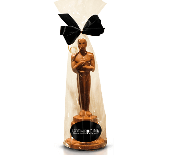 Bag with chocolate oscar