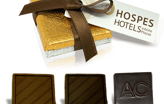 Promotional pack 2 chocolate neapolitans of 5g