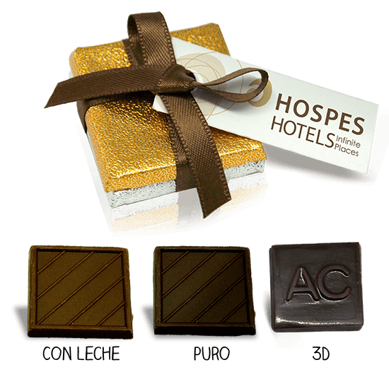 Promotional pack 2 chocolate neapolitans of 5g