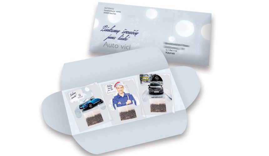 Sweet message tea 2 cup