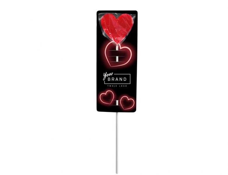swinging lollipop with cardboard