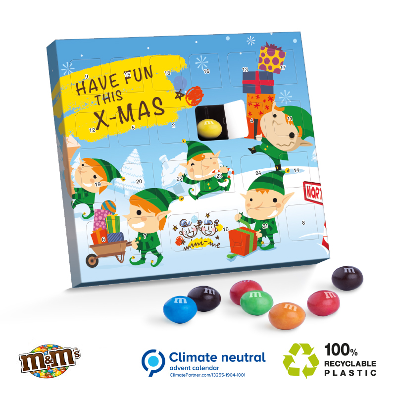 Advent Calendar M+M's