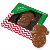 Chocolate Santa Claus