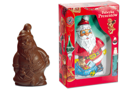 Chocolate Santa Claus