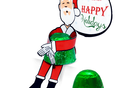 Chocolate holder Santa Claus