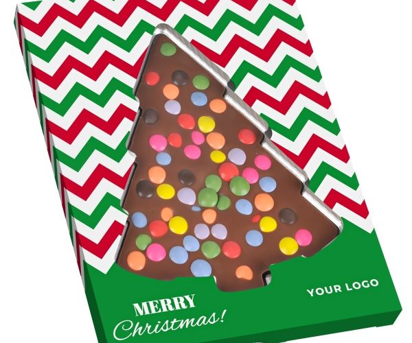 Christmas Choco Tree with sprinkles