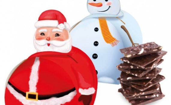 Christmas Chocolate Bites 72% Cocoa