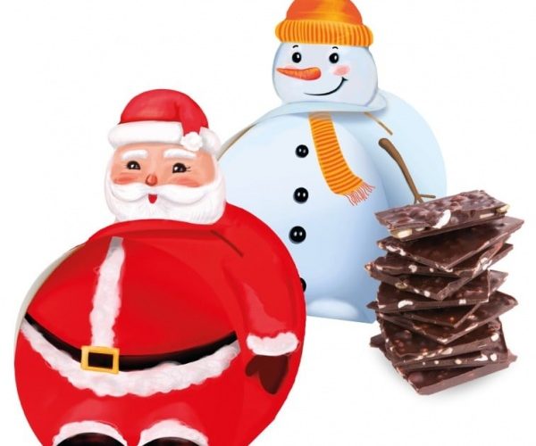 Christmas Chocolate Bites 72% Cocoa