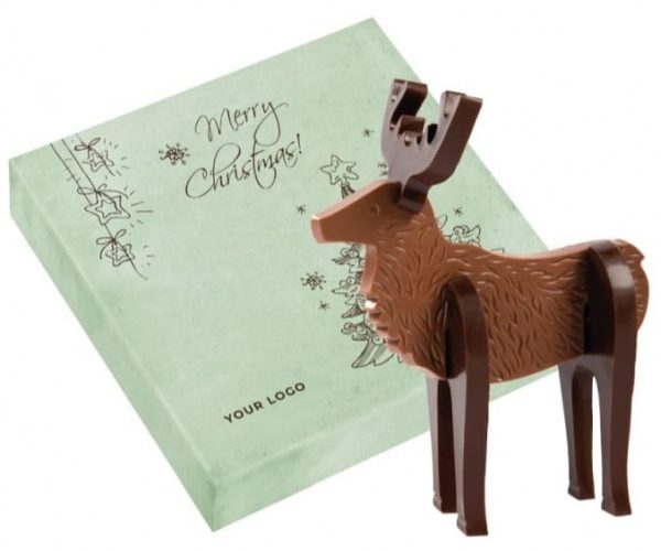 Christmas Reindeer Choco Puzzle 3D