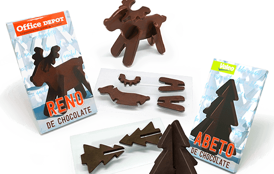 Christmas chocolate puzzle