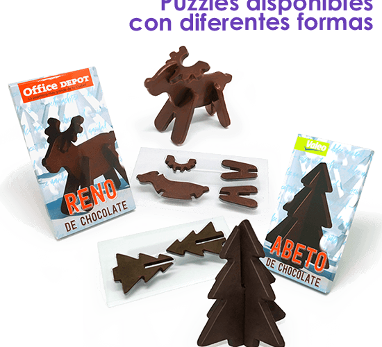 Christmas chocolate puzzle