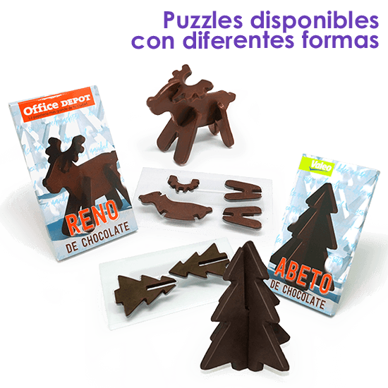Christmas chocolate puzzle