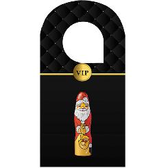 Christmas door hanger with Santa Claus