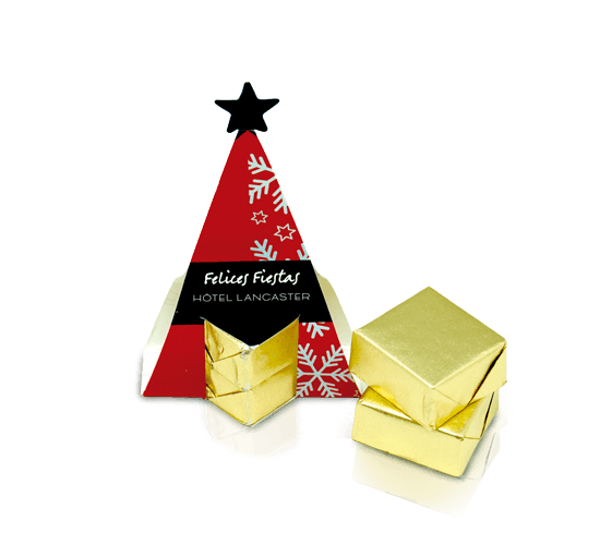 Christmas holder with fir tree shape