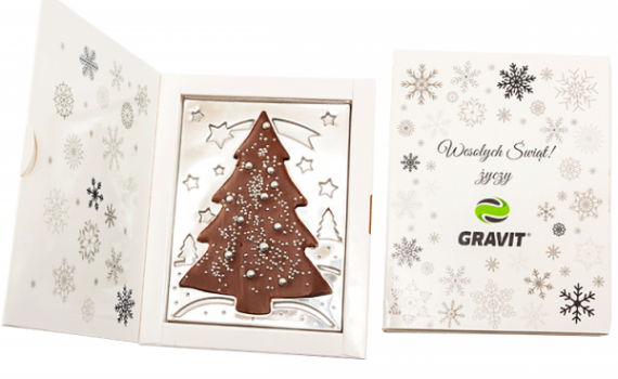 Decorated Christmas Tree in Box