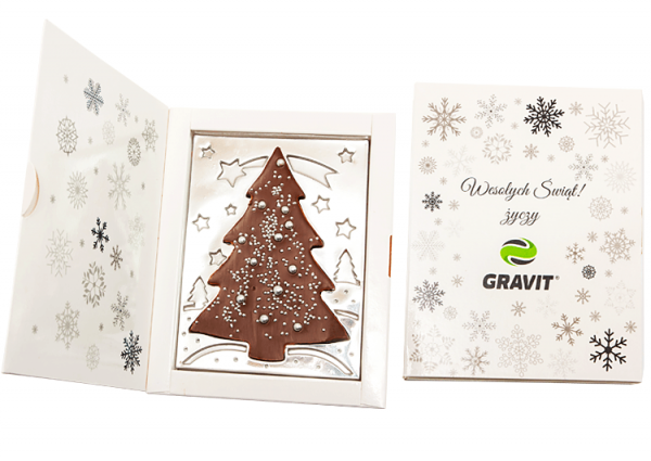 Decorated Christmas Tree in Box