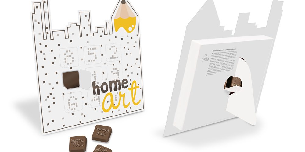 Mini Advent calendar in individual shape