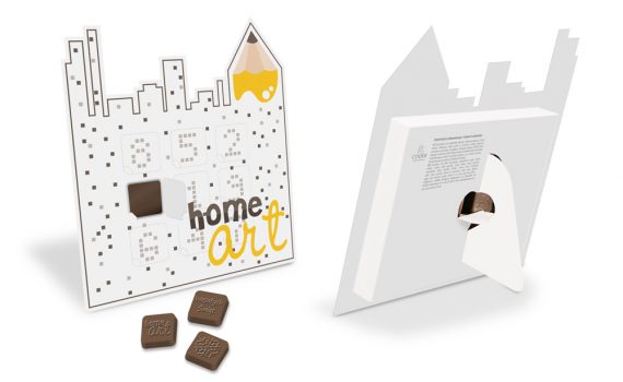 Mini Advent calendar in individual shape