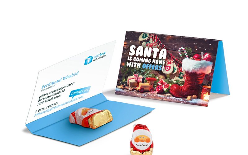 Promotion Card Santa Claus
