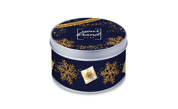 Promotion mini tin of sweets