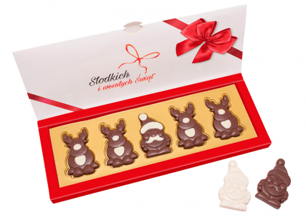 Santa and His Reindeers Set