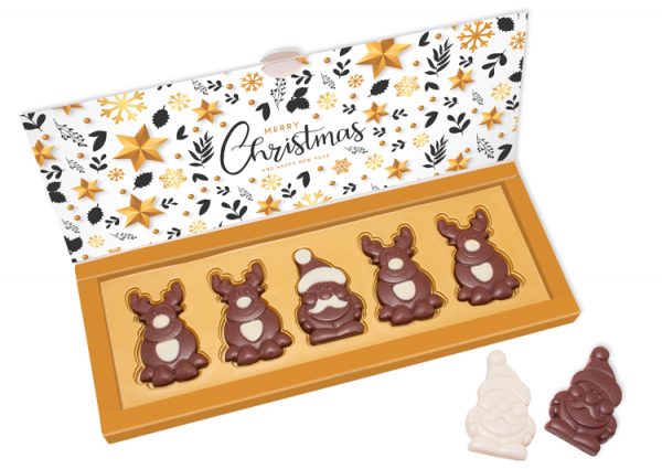 Santa and His Reindeers Set