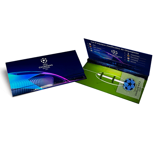 Sport flyer with a sweet