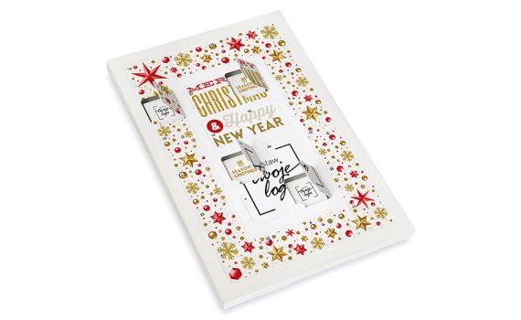 Advent calendar – 24 square chocolates
