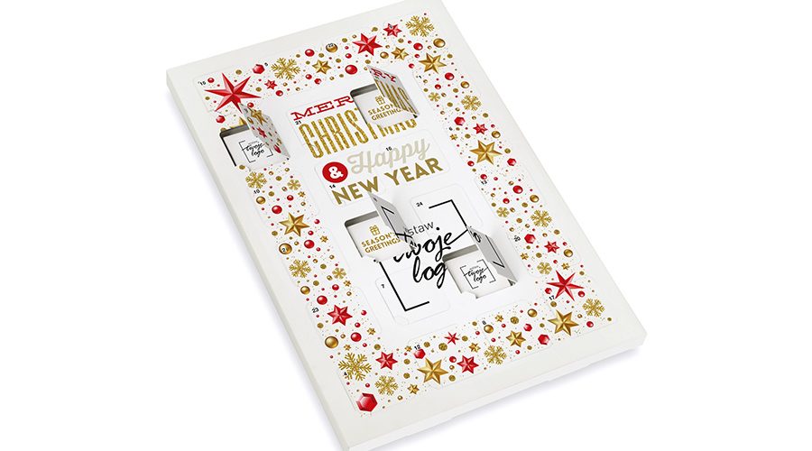 Advent calendar – 24 square chocolates