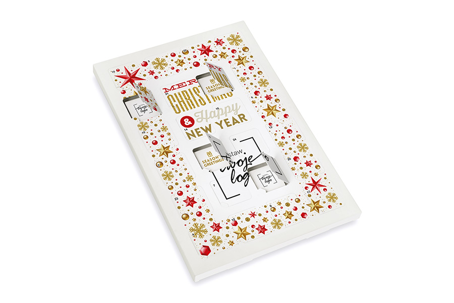 Advent calendar – 24 square chocolates