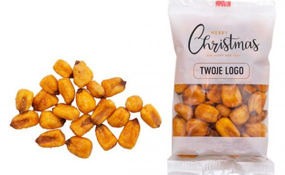 Christmas Toasted Corn in Bags