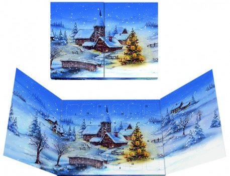 Christmas calendar Panorama