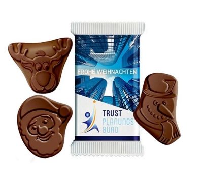 Christmas chocolate character