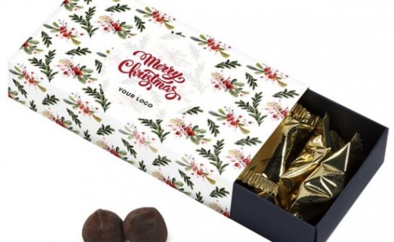 Christmas french truffles