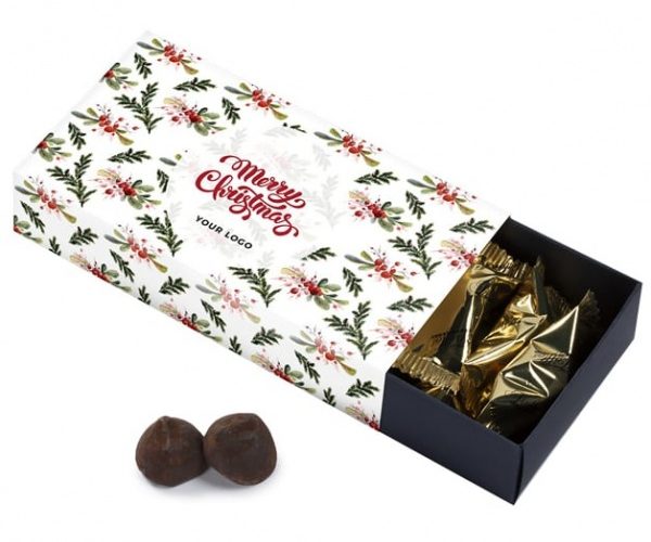 Christmas french truffles