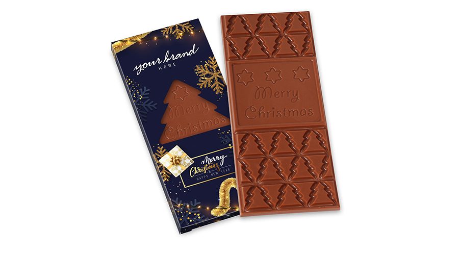 Christmas tree chocolate