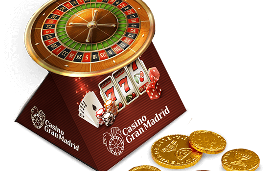 Duo box with chocolate coins