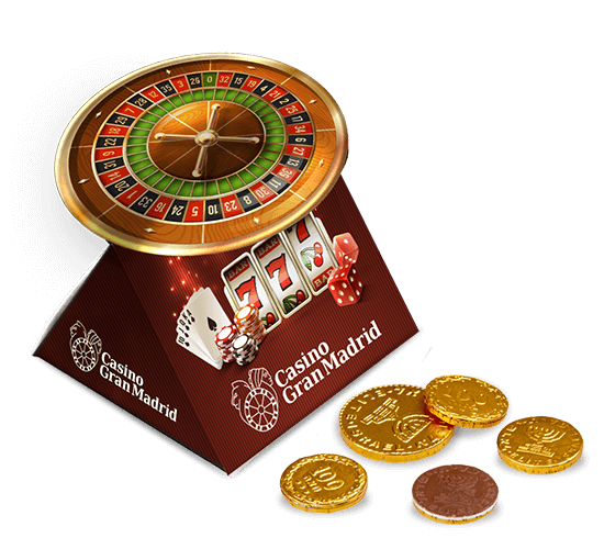 Duo box with chocolate coins