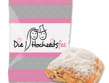 Fruit cake single flowpacked