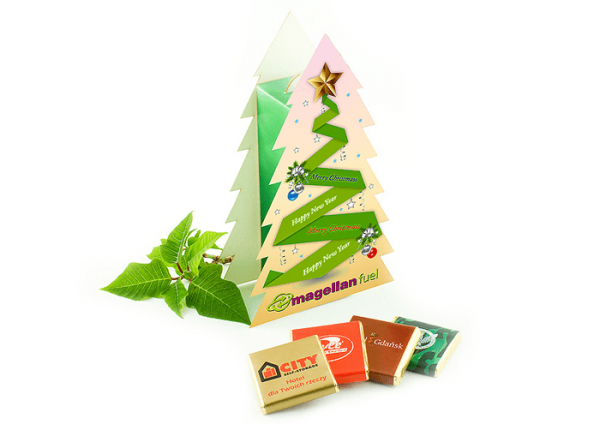 Small Christmas Tree with Belgian Chocolates