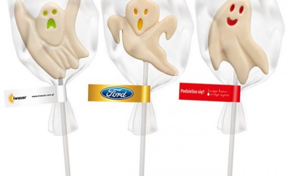 Ghost Lollipops