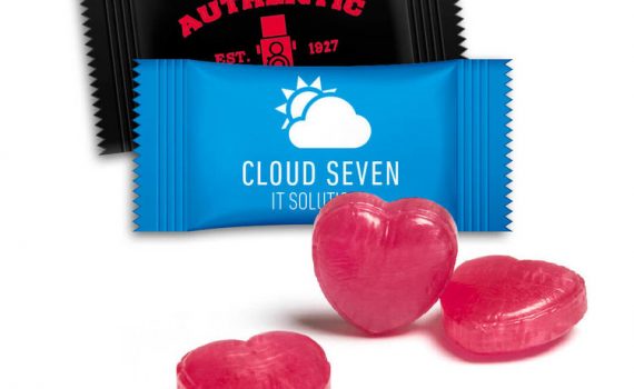 Heart shaped sweets