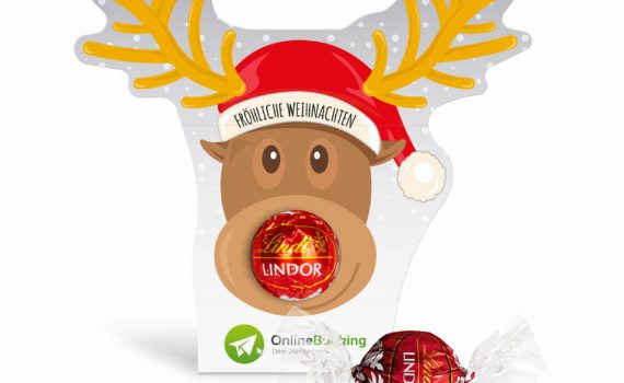 Lindt Lindor Chocolate Truffle Reindeer