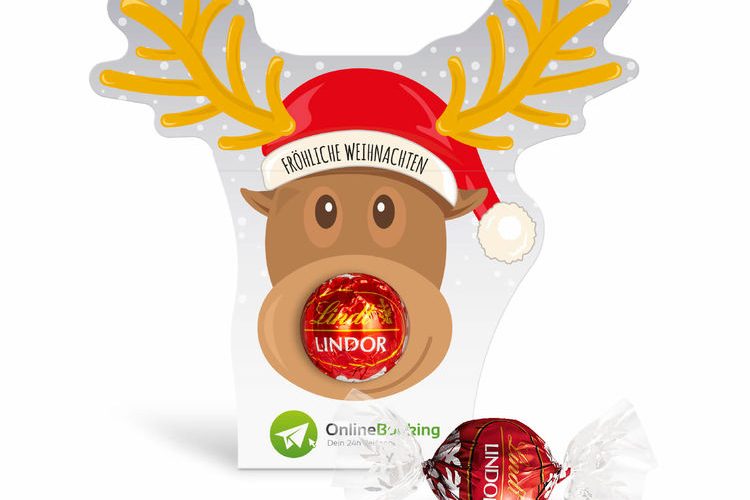 Lindt Lindor Chocolate Truffle Reindeer
