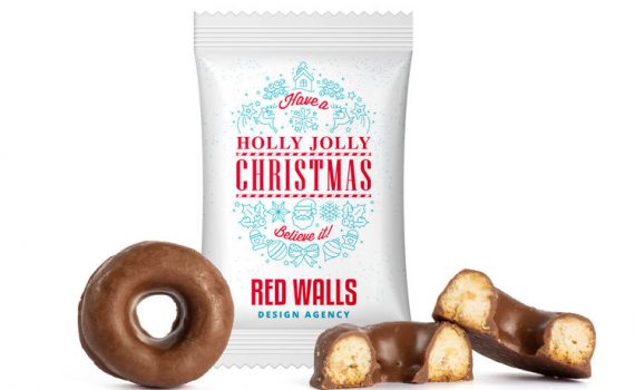 Mini Donut Cookie in Advertising Bag