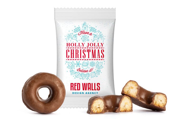Mini Donut Cookie in Advertising Bag