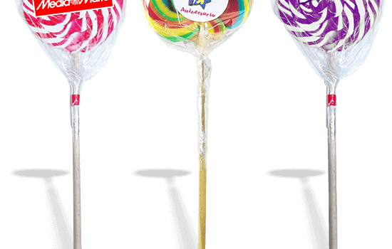 Rainbow lollipop