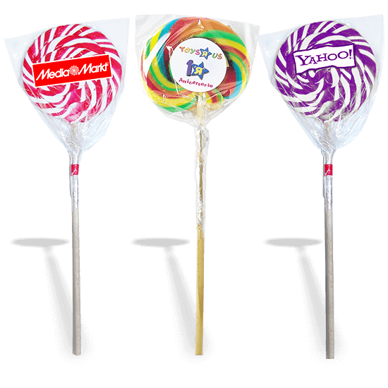 Rainbow lollipop