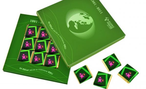 9 Belgian Chocolates in Cardboard Box