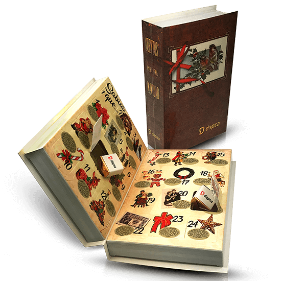 Advent Calendar Book Shape Advent Calendar Book Shape
